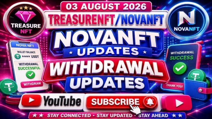 LIVE: TREASURE NFT MEETING | LATEST UPDATES AND INFORMATION | WITHDRAWAL UPDATE NOVANFT |
