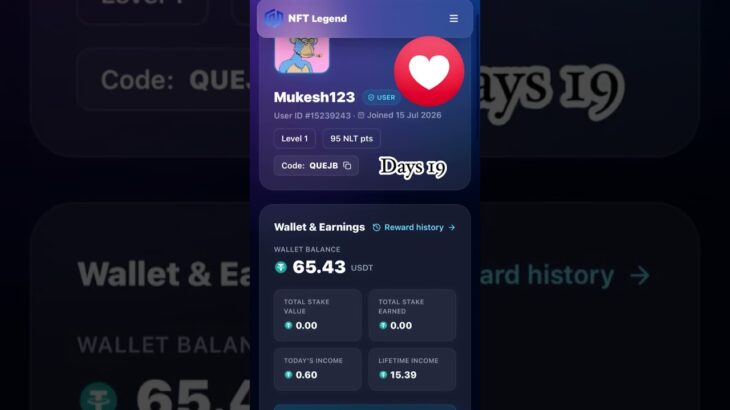 Legend Nft nee platform join kare earn kare #bollywood #pokemongo #nft #tresurenft #primeverse