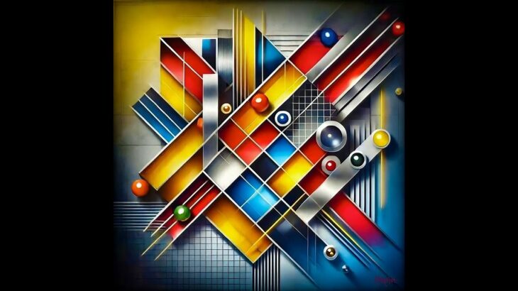 MikoArt NFT 0270 – Crossed Frequencies | 1/1 Digital Art #Shorts