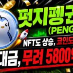 [펏지펭귄 코인] NFT따라 상승하는 가격!!!