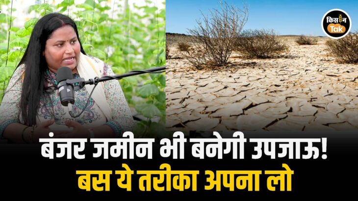बंजर जमीन और खारे पानी में भी होगी खेती! पॉलीहाउस-NFT तकनीक ने बदली किसानों की तस्वीर #hydroponics