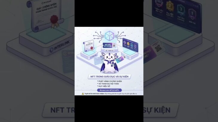 NFT trong giáo dục và sự kiện #InterLink #ITLG #ITL