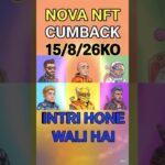 NOVA NFT CUMBACK ZABARDAST INTRI DHAMAKA # treasure nft # trading video #