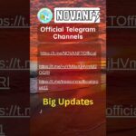 NOVA NFT Official telegram channel Links  #novanft #treasurenftnewupdate