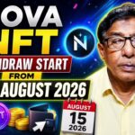 NOVA NFT Updates|| withdraw starts from 15th August 2026 ||  @knowledge-ht