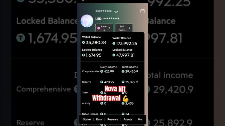 NOVA NFT WITHDRAWAL SUCCESSFUL | nova nft latest update | nova nft scam (yes or no) #nova #novanft