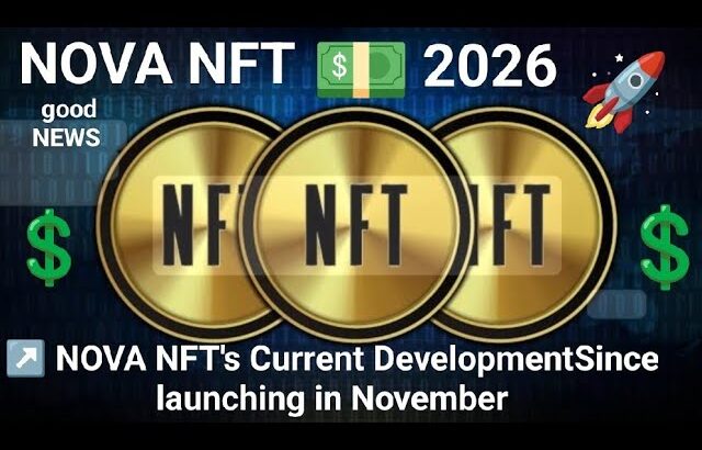 ↗️ NOVA NFT’s Current DevelopmentSince launching in November