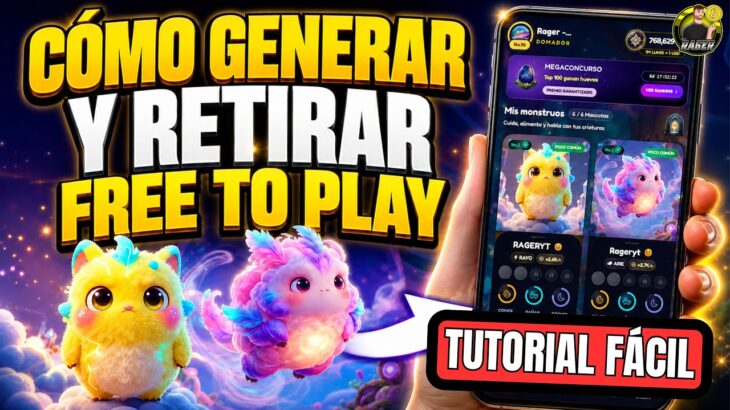 🚀NUEVO JUEGO NFT con RECOMPENSAS en $GRAM GRATIS 💥Tutorial Cómo Generar y Retirar a Binance/Bybit