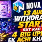 Nova Nft New Update Today | Nova Nft Withdrawal Update | Treasure Nft New Update | Nova Nft News