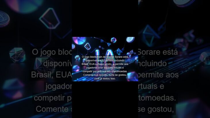 O jogo blockchain de futebol Sorare está