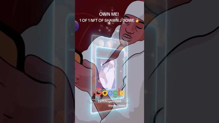 Own this #oneofakind #nft of Shawn J Dowe~ 🥇 available on #openseanft ❤️ #digitalart #blockchain ✨