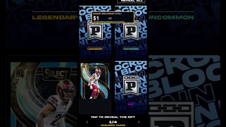 Purple Epic + GOLD 1/1 | Panini NFT Select #Shorts