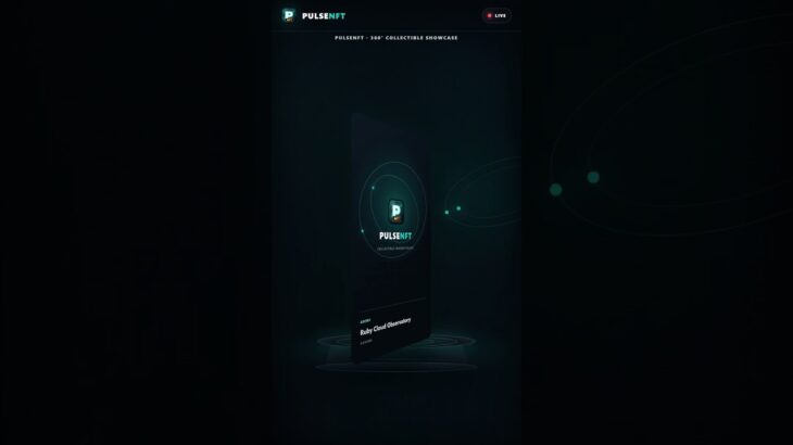 Ruby Cloud Observatory | PulseNFT 360° #Shorts