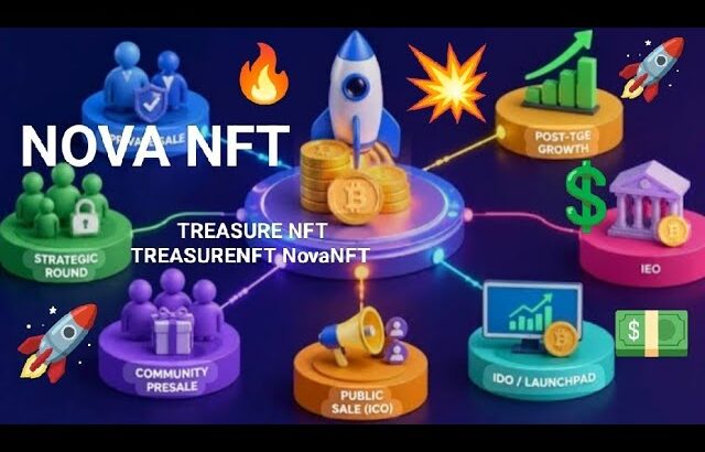 TREASURE NFT 👌TREASURENFT NovaNFT Vairl video good news