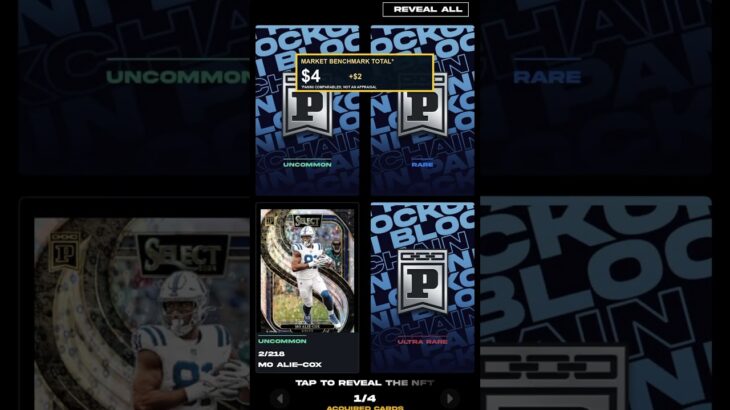 Ultra Rare /49 in a $46 Panini NFT Select Pack