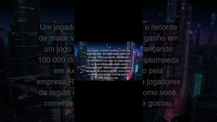 Um jogador brasileiro quebrou o recorde