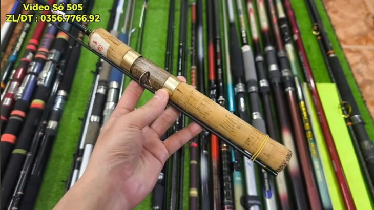 Video Số 505 : Cần 3 Khúc NFT Miya Enoch – Cần Lure Shimano Moon Shot Nhẹ | Đồ Câu Nhật Bản