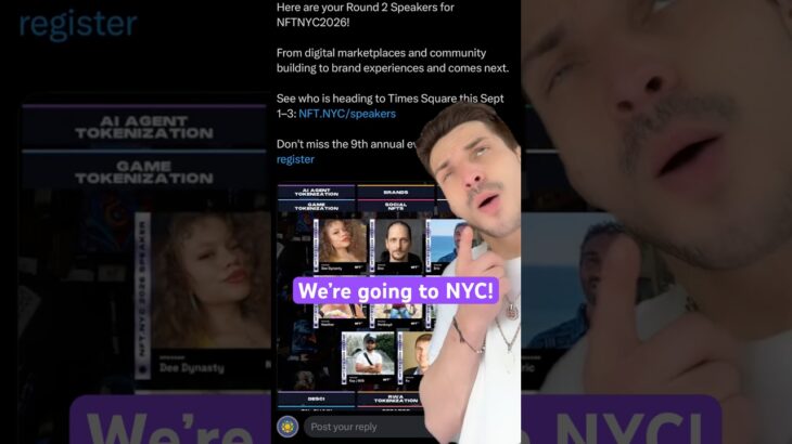 We’re Speaking at NFT.NYC 2026