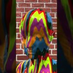 Wet Head By Schoony in AR! #Shorts #art #nft