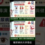 糖尿病四大併發症shorts