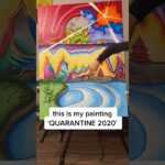 support a young artist simply protecting her paintings #nft #painting #acrylicpaint #arttok #ar