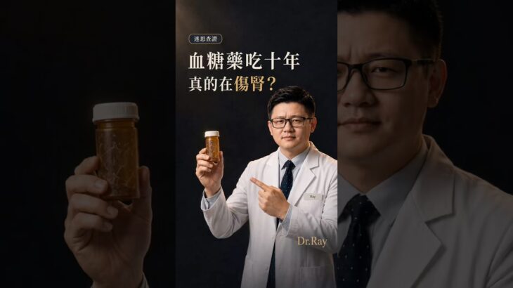 糖尿病藥吃十年會傷腎嗎？醫師拆解常見誤解