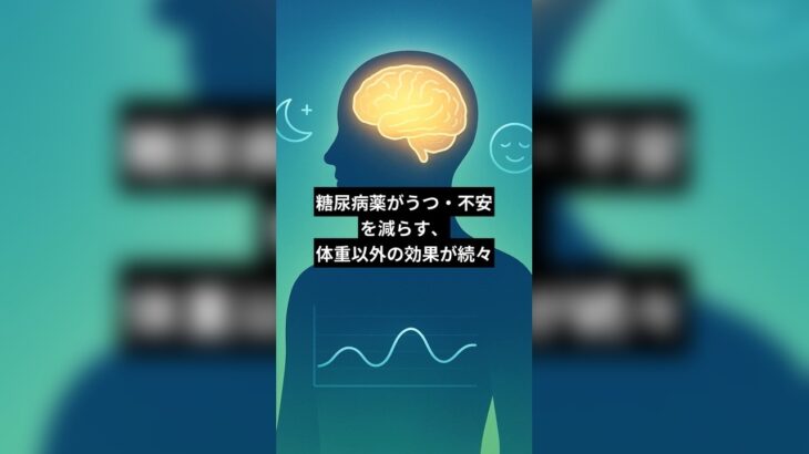 糖尿病薬がうつ・不安を減らす、体重以外の効果が続々