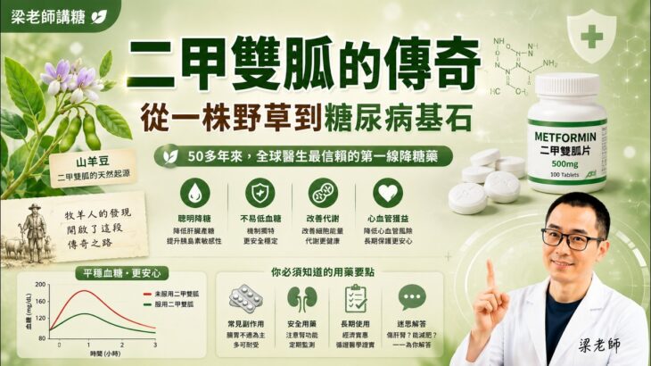 二甲雙胍的傳奇：從一株野草到糖尿病治療的“第一神藥”