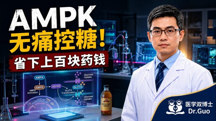 第十八期：【省钱神技】糖尿病人必看！如何用几块钱的“小苏打”和“苹果醋”，撬动上百块西药的控糖杠杆？#糖尿病