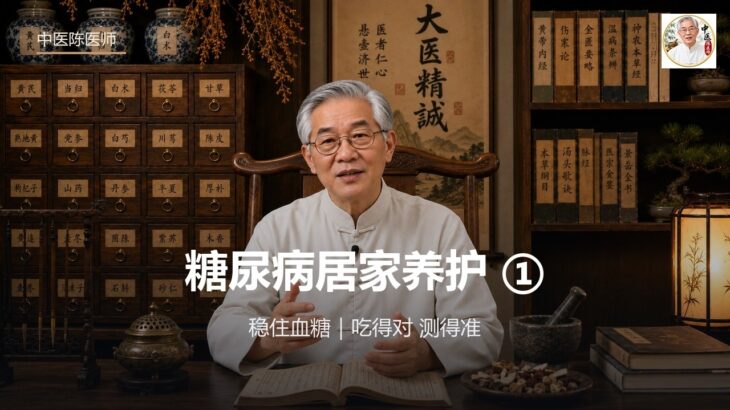糖尿病居家养护①｜稳住血糖——吃得对、测得准