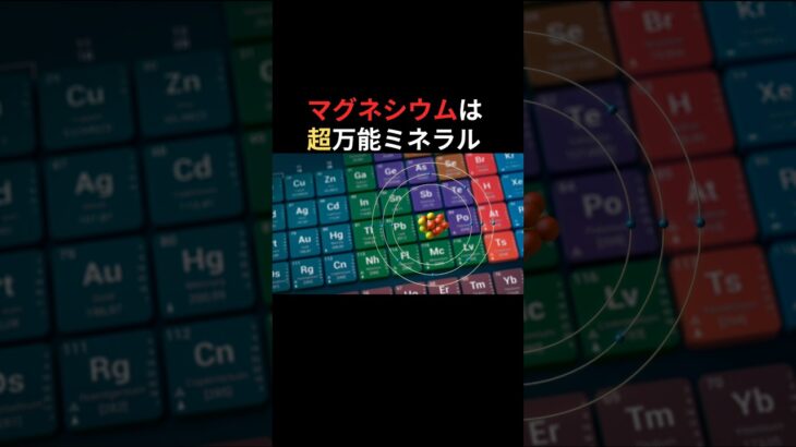 【超万能】糖尿病だけでなくうつ病や動脈硬化の予防にも役に立つマグネシウムというミネラル #糖尿病 #うつ病 #動脈硬化予防 #マグネシウム