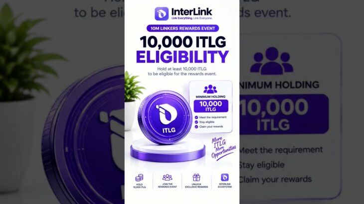 💎 1 ITL, NFT and 10M Badge — special rewards celebrating the First 10M Linkers! #ITLG