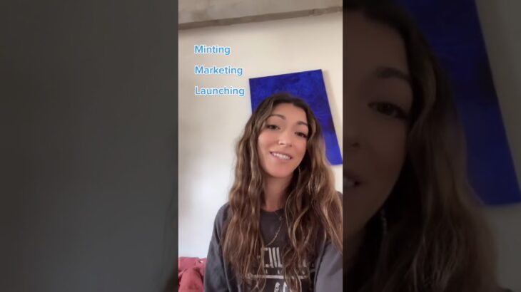 101 on Minting Marketing your NFTs! #nft #nftartist #ethereum… #Shorts #courtneykinnare.art