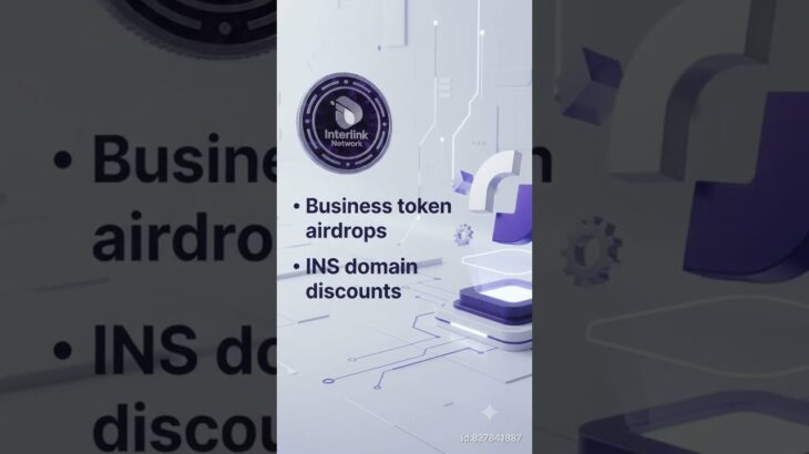 🌐 10M Linkers NFT utility:• Business token airdrops• INS domain discounts• #InterLink #ITLG #ITL