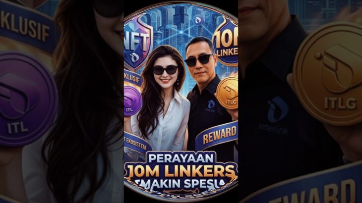 10M Linkers makin spesial! 🔥 Raih reward 10M dan NFT eksklusif. #InterLink #ITLG #ITL