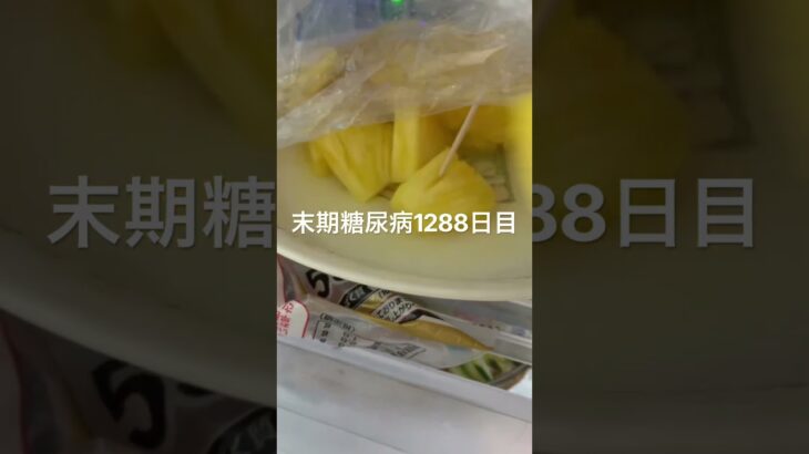 パイナップル食べた糖尿病1288日目