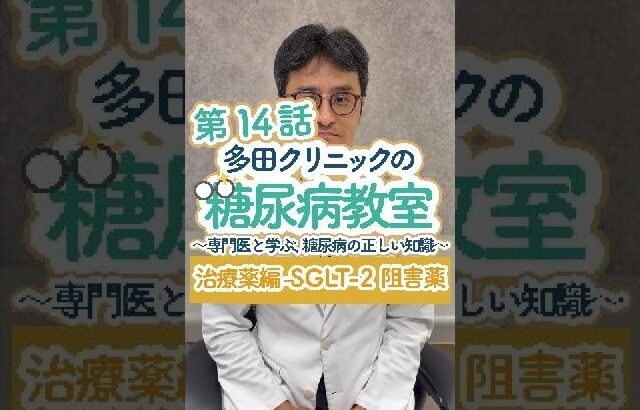 糖尿病教室第13話　SGLT-2阻害薬