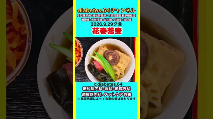 【花巻蕎麦】 塩分は1日5g#2型糖尿病#CKD#LEAD#狭心症#白内障#食事療法#自炊記録#提出用画像