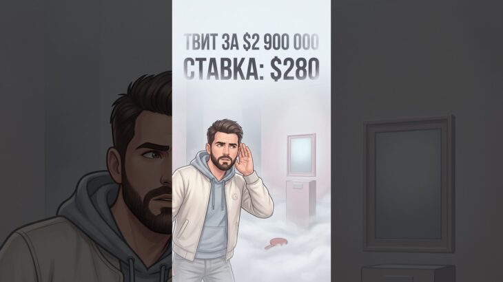 Купил ТВИТ за $2 900 000. Через год за него дали 280 #nft #крипта #шортс #история