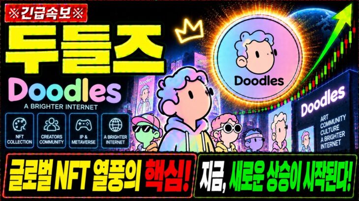 [두들즈 코인 전망] 일주일 ‘39%’ 쏘아올렸다! 죽었던 NFT코인에 돈벼락…DOOD 2차폭등 노린다