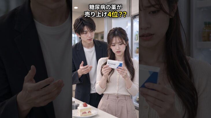 糖尿病の薬が売り上げ4位？？
