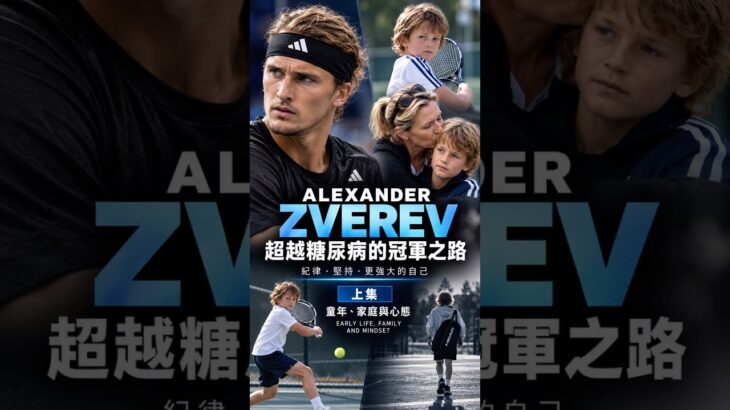 4歲確診糖尿病，他如何成為大滿貫冠軍？｜Alexander Zverev（上）