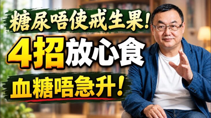 【粵語】血糖狂飆原來係食錯生果？糖尿病人千萬避開這5種「隱形糖衣炸彈」！吃錯一口等於扒一碗飯！
