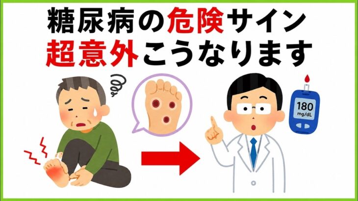医師が警告：足に現れる9つのサインは糖尿病かもしれません（放置しないで！）