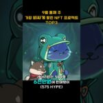 9월 둘째 주 가장 비싸게 팔린 NFT 프로젝트 TOP3 #Shorts, #쇼츠 #NFT