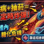 糖尿病＋抽菸＝血管定時炸彈！揪出體內 AGEs 糖化危機，靠這招拯救微循環