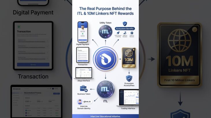 Apa Tujuan Sebenarnya dari Reward ITL & 10M Linkers NFT? #interlink #itl #itlg #crypto