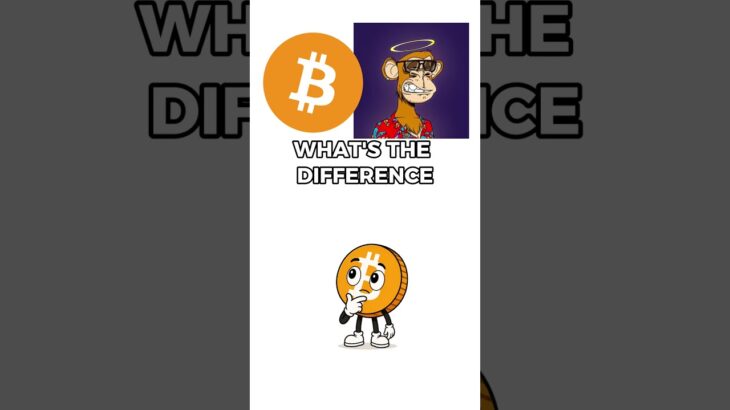 BTC VS NFT WHAT IS THE DIFFERENCE?