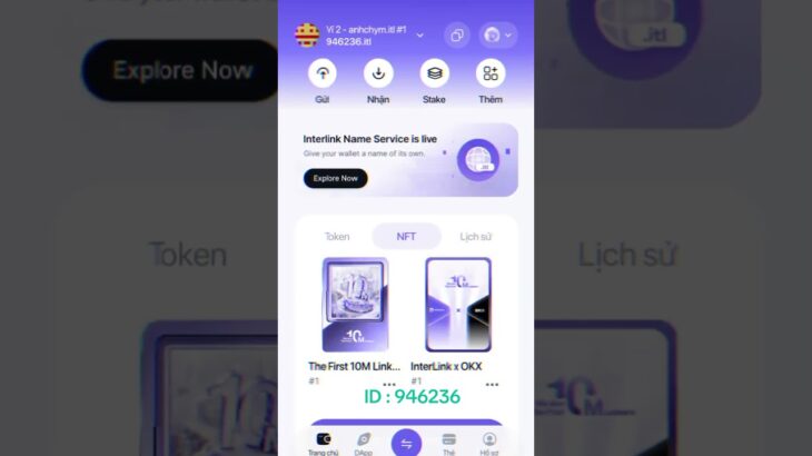 🎁 Bạn đã nhận NFT kỷ niệm 10M LINKERS chưa? 👀🔥 #InterLink #ITLG #ITL #ITLX #WeAreTheFirst10MLinkers