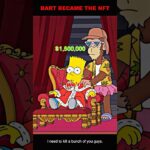 Bart Became The NFT #foryou #simpsons #shorts #movie
